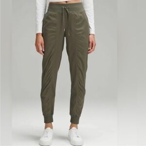 Lululemon Dance Studio Mid Rise Jogger Size 20 NWOT Olive Green